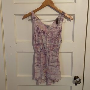 Ecote Silk Tank Top Size S